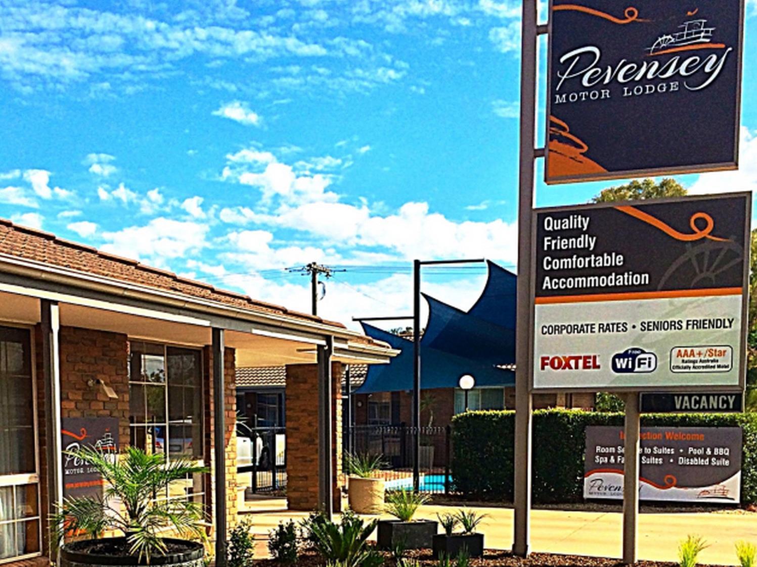 Pevensey Motor Lodge Echuca Exteriör bild